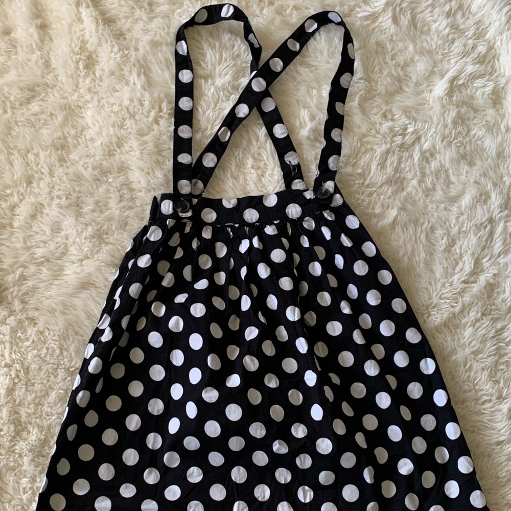 Black and white polka dot skirt - Picture 3 of 7